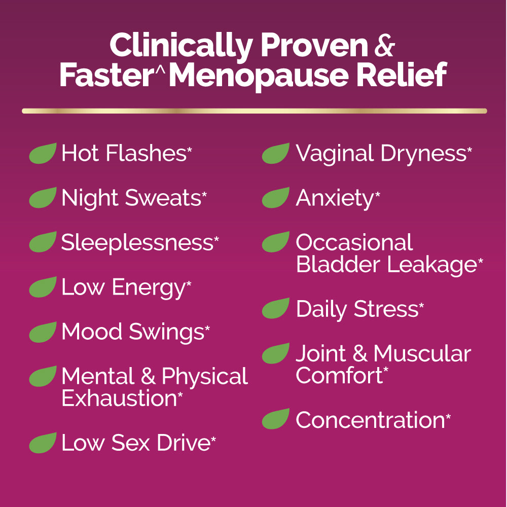 Estroven Complete Multi-Symptom Menopause Relief Caplets, 28 Count