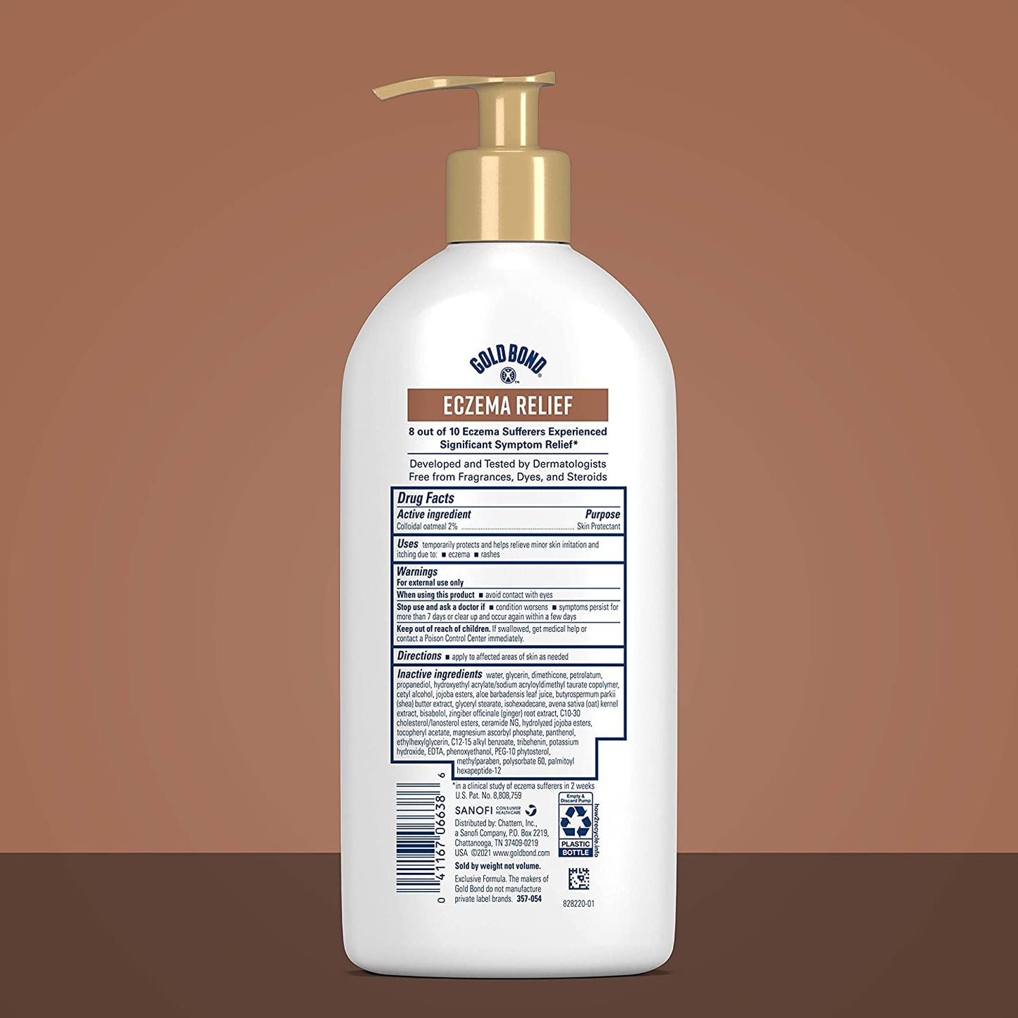 Gold Bond Medicated Eczema Relief Hand and Body Lotion & Cream for Extremely Dry Skin 14oz