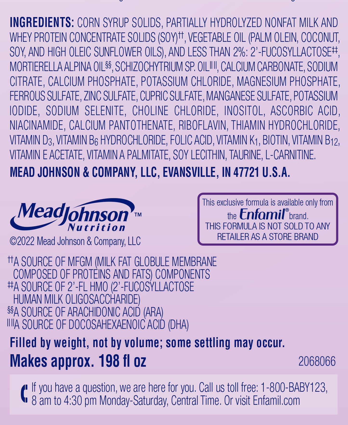 Enfamil NeuroPro Gentlease Baby Formula, Infant Formula Nutrition, Brain Support that has DHA, HuMO6 Immune Blend, Designed to Reduce Fussiness, Crying, Gas & Spit-up in 24 Hrs, Powder Can, 27.4 Oz