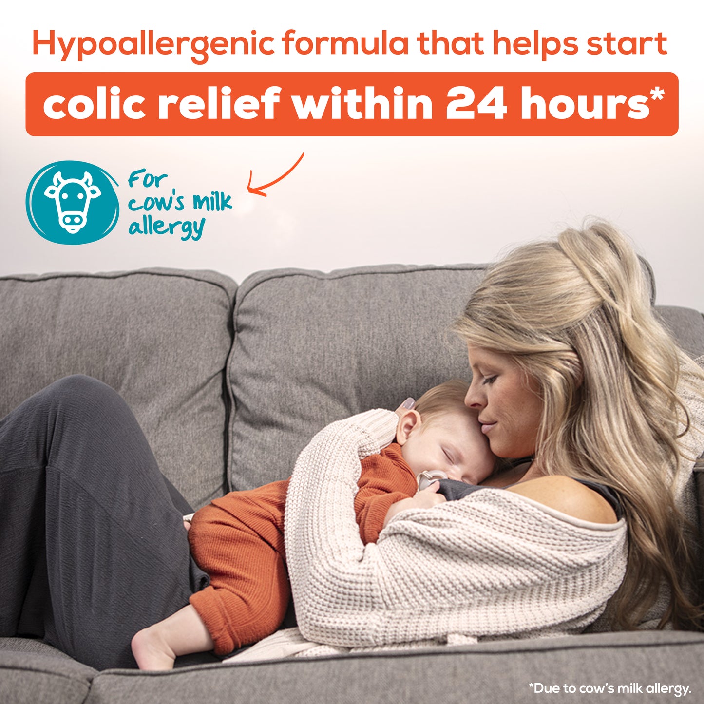 Nutramigen Hypoallergenic Baby Formula, Lactose Free, Colic Relief from Cow's Milk Allergy Starts in 24 Hours, Brain Building Omega-3 DHA for Immune Support, 8 FL Oz (6 Count)