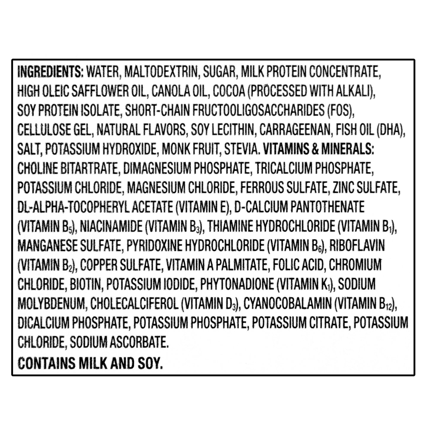 Parents Choice Pc Ped Drink Choco6p