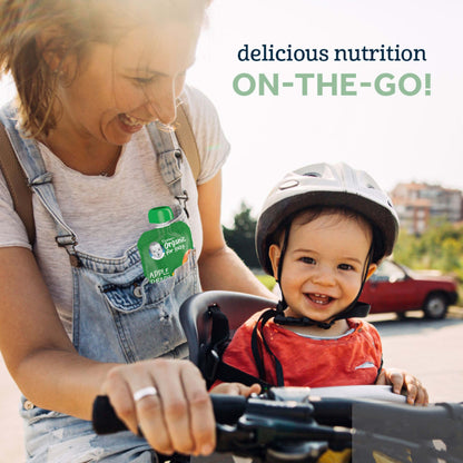 Gerber 2nd Foods Organic Baby Food, Variety Pack Fruit and Veggie Favorites, 3.5 oz Pouches (9 Pack)