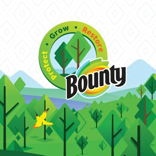 Bounty Select-a-Size Paper Towels, 8 Triple Rolls, White