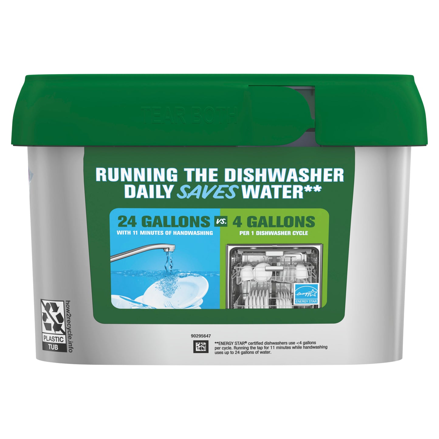 Cascade Platinum Pods, Action Pacs Dishwasher Detergent, Lemon, 45 Ct