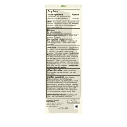Aveeno Positively Radiant Daily Face Moisturizer Lotion with SPF 30, 2.3 oz