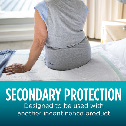 Assurance Unisex Premium Quilted Underpad, Maximum Absorbency, XL (30 Count)
