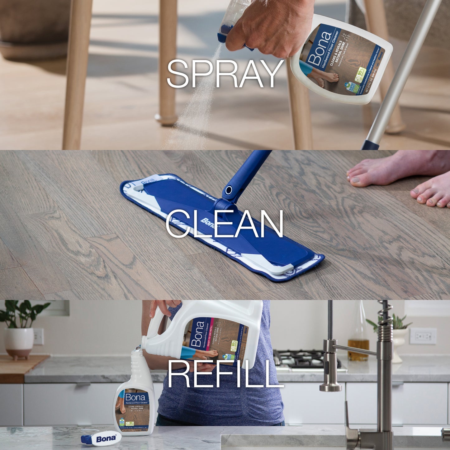 Bona® Hardwood Floor Cleaner 22 Fl Oz