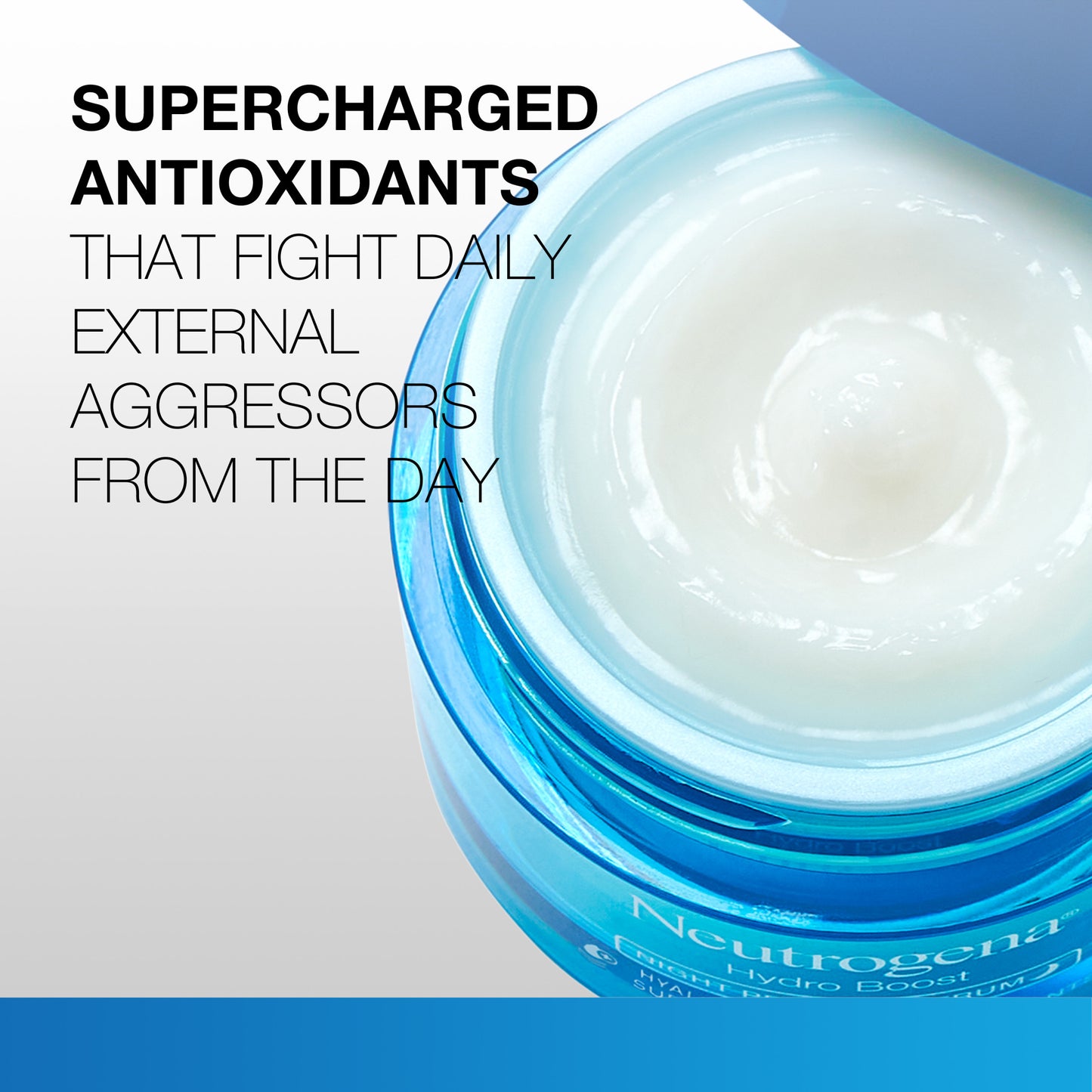 Neutrogena Hydro Boost Hyaluronic Acid Pressed Night Serum, 1.7 oz