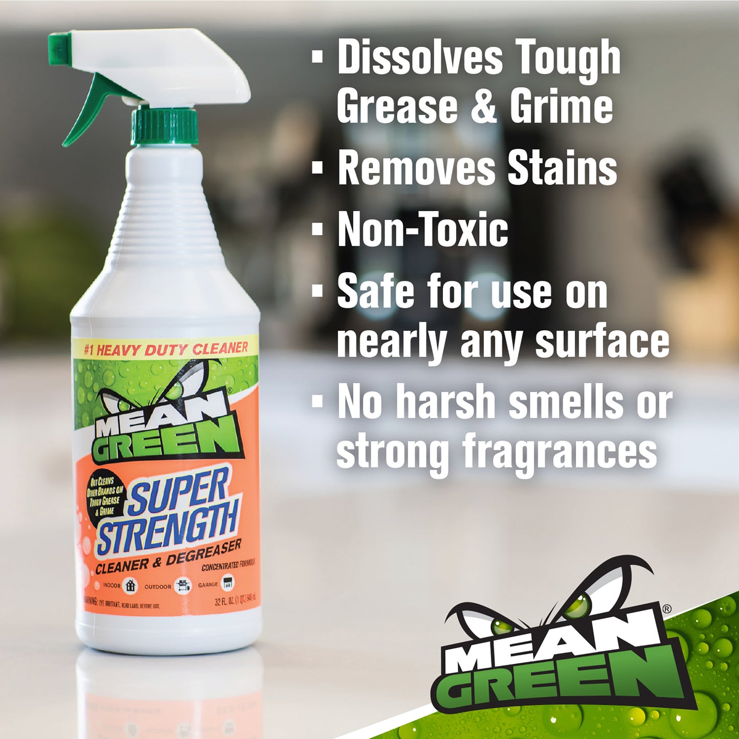 Mean Green Super Strength Cleaner & Degreaser, 128 Ounce