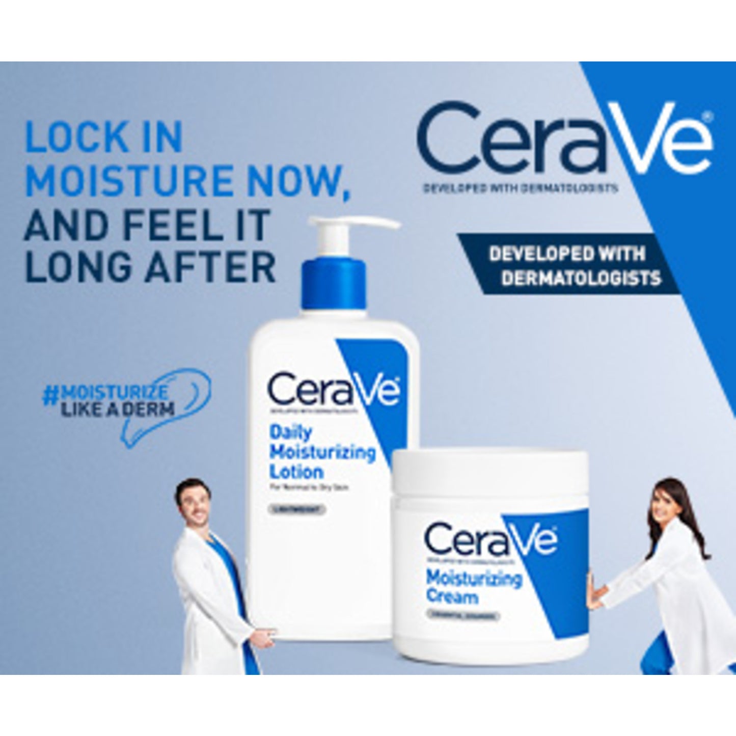CeraVe Moisturizing Cream for Face and Body, Daily Moisturizer for Normal to Dry Skin with Pump, 16 oz.