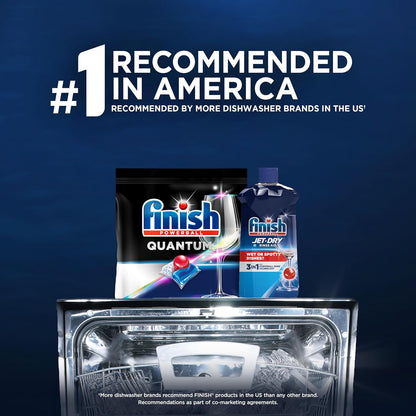 Finish Jet-Dry Rinse Aid, 23oz, Dishwasher Rinse Agent and Drying Agent