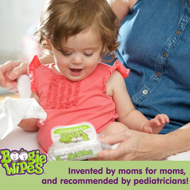 Boogie Wipes 90ct Unscent