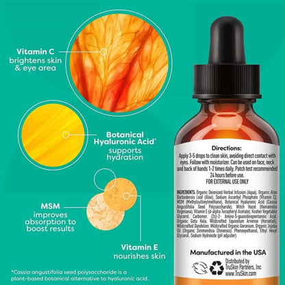 TruSkin Vitamin C Serum for Face – Anti Aging Face Serum with Vitamin C, Hyaluronic Acid, All Skin Types, 1 fl oz