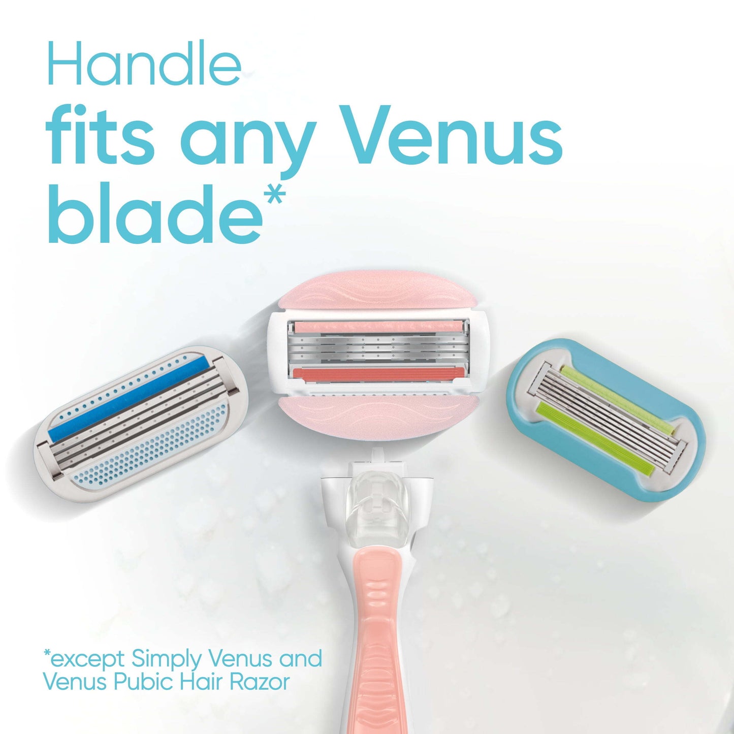 Gillette Venus Comfort Glide White Tea Women's Razor Blade Refills,