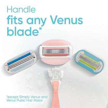 Gillette Venus Comfort Glide White Tea Women's Razor Blade Refills,