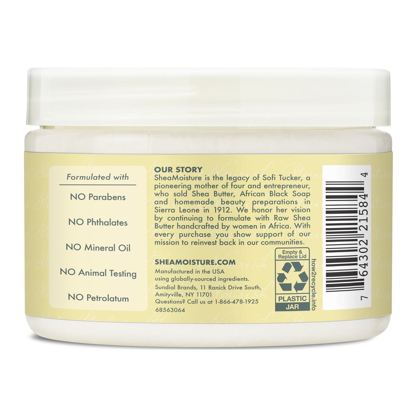 SheaMoisture Strength and Restore Leave In Conditioner, Jamaican Black Castor Oil,