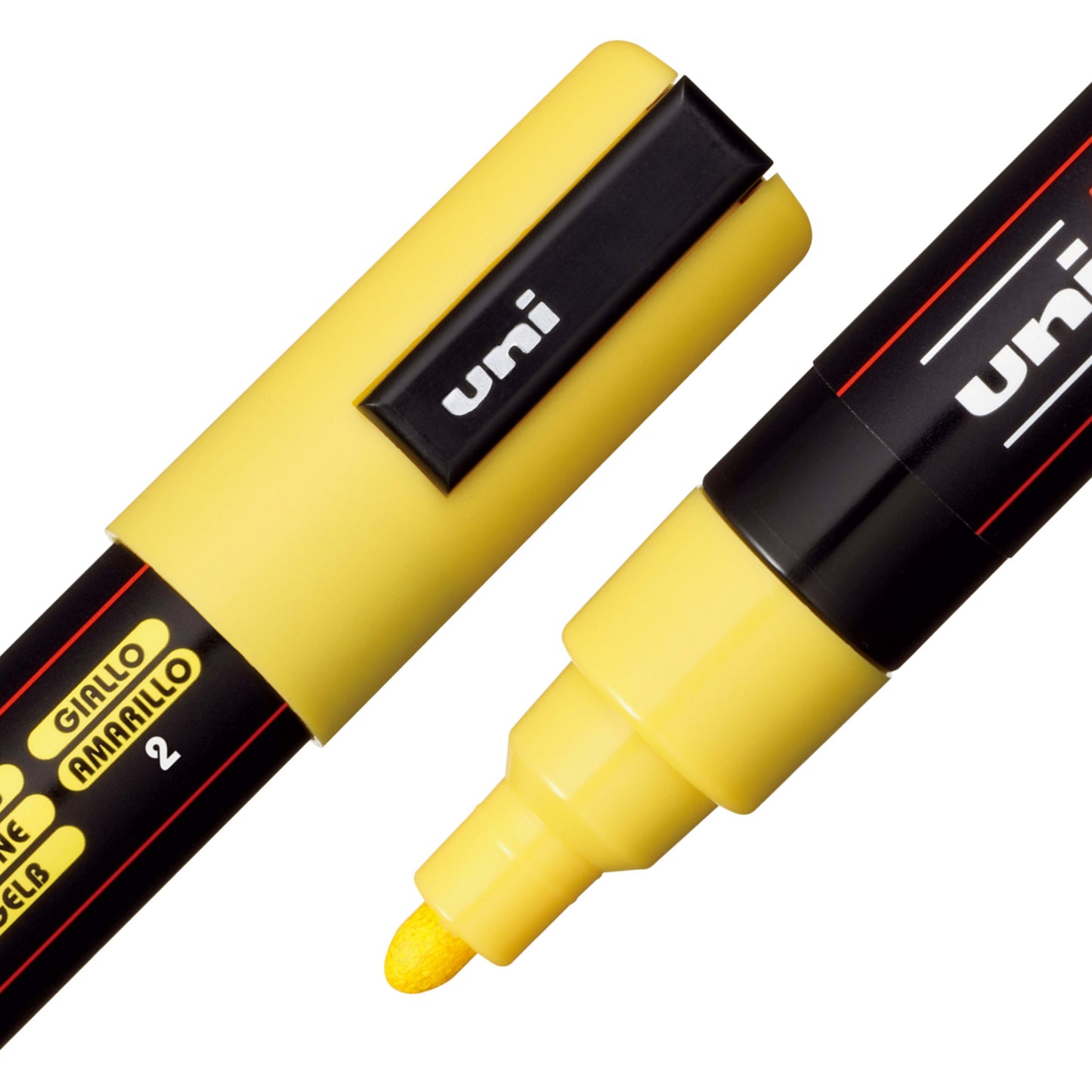 Uni POSCA Paint Markers, Medium Point Marker Paint Pen Tips, PC-5M, Assorted Ink, 8 Count