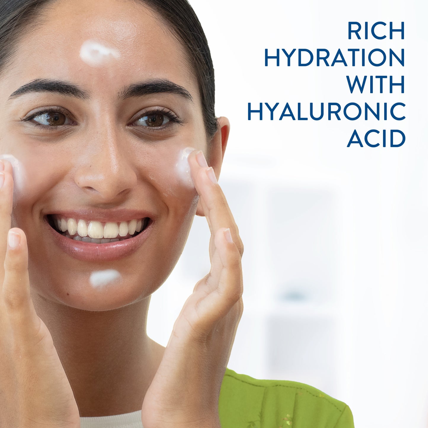Cetaphil Rich Hydrating Cream for Face with Hyaluronic Acid, Dry to Normal Skin, 1.7oz