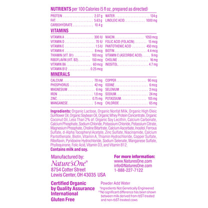 Baby's Only Organic - Infant Formula Organic 2 Premium Dairy - Case Of 6-21 Ounces