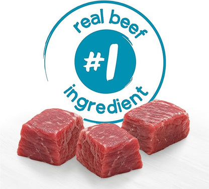 Beneful IncrediBites Pate Wet Dog Food for Small Dogs Filet Mignon Flavor in a Savory Gravy - (Pack of 12) 3.5 oz. Cans