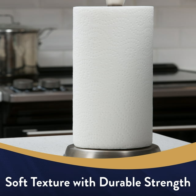 Great Value Ultra Strong Paper Towels, White, 2 Double Rolls