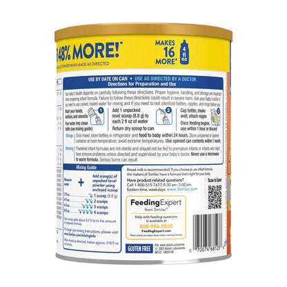 Similac 360 Total Care Sensitive Infant Formula Powder, 30.2-oz Can