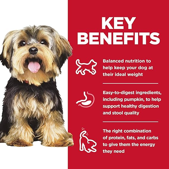 Hill's Science Diet Dry Dog Food, Adult, Small & Mini Breed, Chicken Meal & Rice, 4.5 lb. Bag