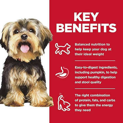 Hill's Science Diet Dry Dog Food, Adult, Small & Mini Breed, Chicken Meal & Rice, 4.5 lb. Bag