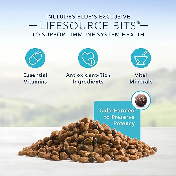 Blue Buffalo Life Protection Formula Natural Adult Dry Dog Food, Chicken and Brown Rice 30-lb