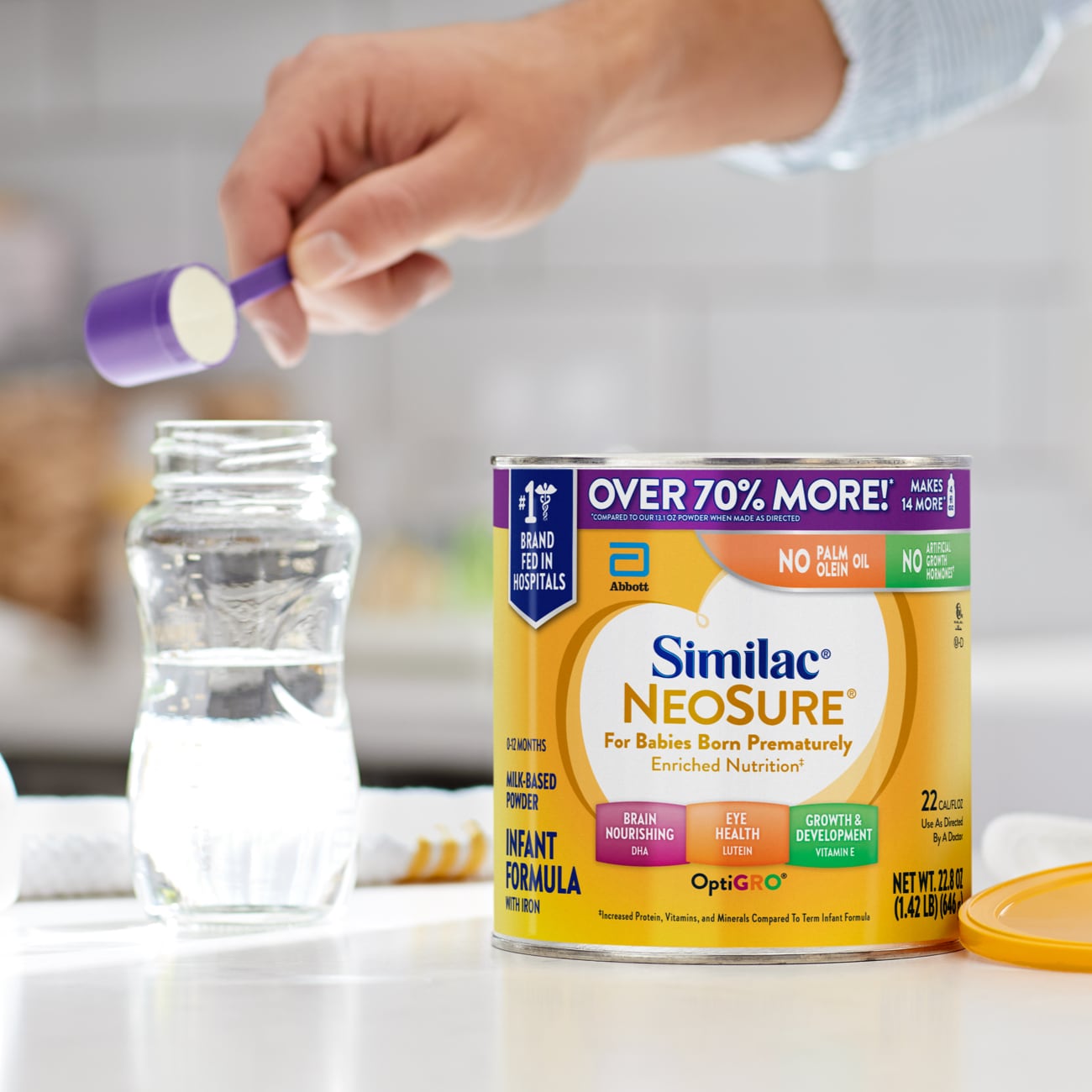 Similac NeoSure Premature Post-Discharge Powder Baby Formula, 22.8-oz Value Can