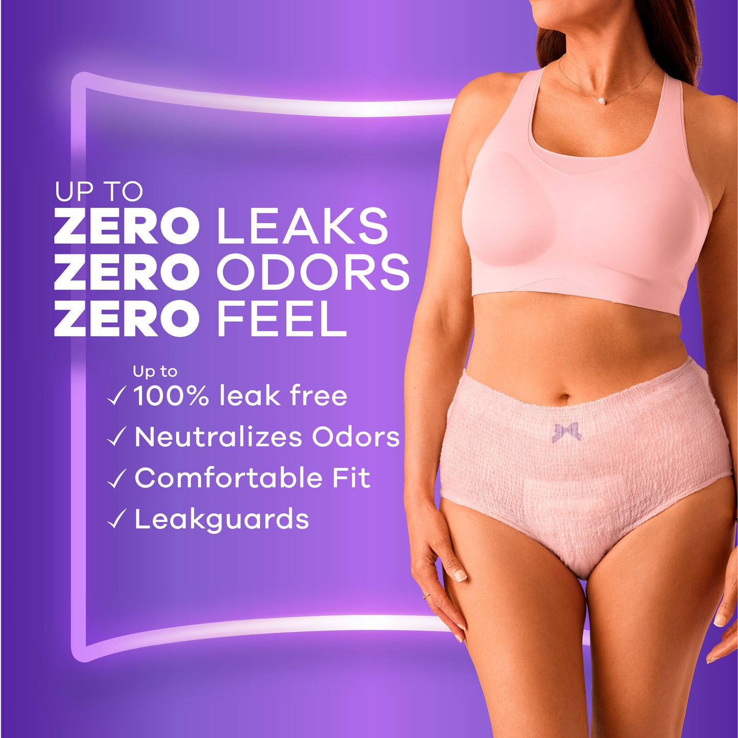Always Discreet Adult Incontinence Underwear for Women, L,