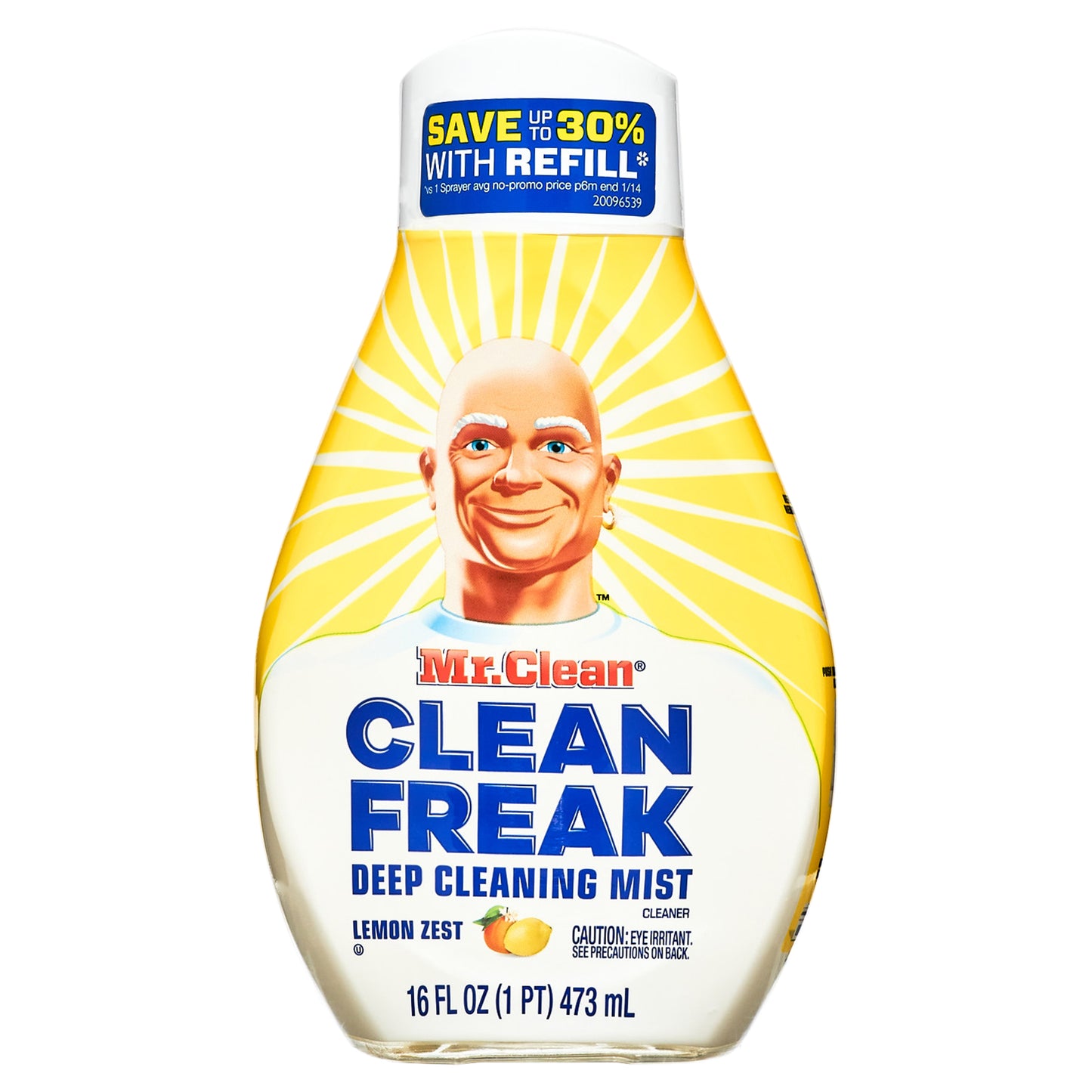 Mr. Clean, Clean Freak Multi-Surface Spray, Pk 1 Starter Kit, 1 Refill, Lemon Zest, 32 fl oz