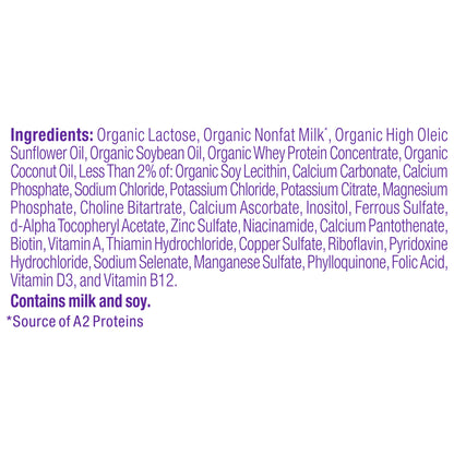 Baby's Only Organic - Infant Formula Organic 2 Supplement Iron - Case Of 6-21 Ounces