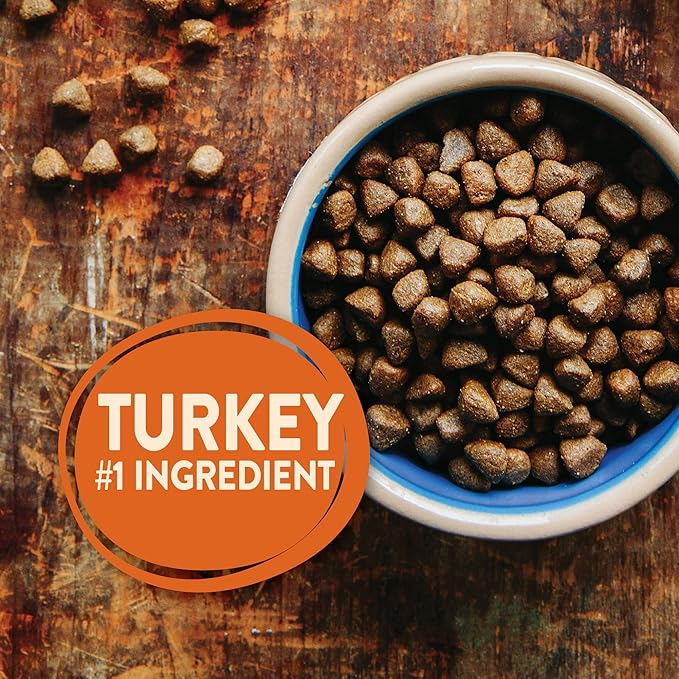 Wellness Natural Pet Food CORE Grain-Free High-Protein Small Breed Dry Dog Food, Natural Ingredients, Made in USA with Real Meat (Puppy, Turkey, 4-Pound Bag)