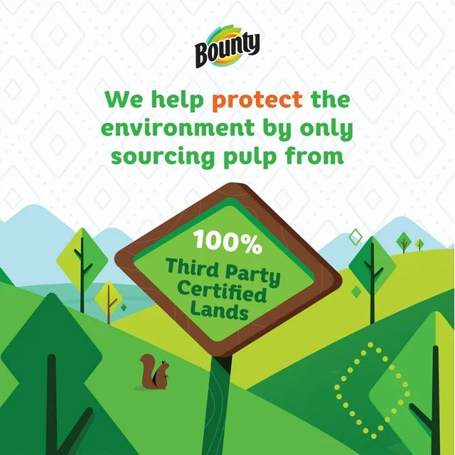 Bounty Select-a-Size Paper Towels, 10 Triple Rolls, White