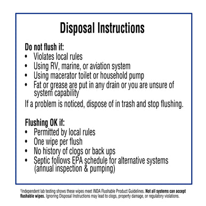 Equate Fresh Scent Flushable Wipes, 5 Resealable Packs (240 Total Wipes)