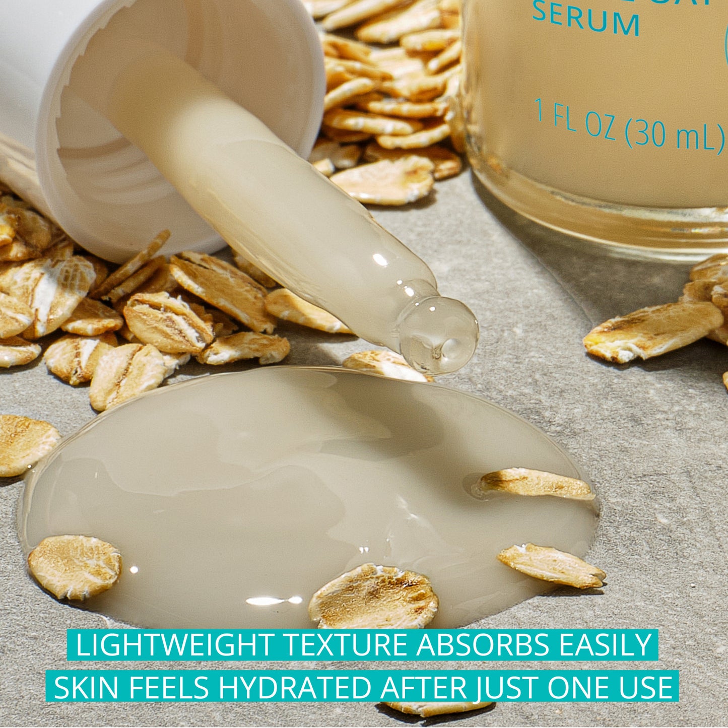 Aveeno Calm + Restore Triple Oat Sensitive Skin Face Serum, 1 fl. oz
