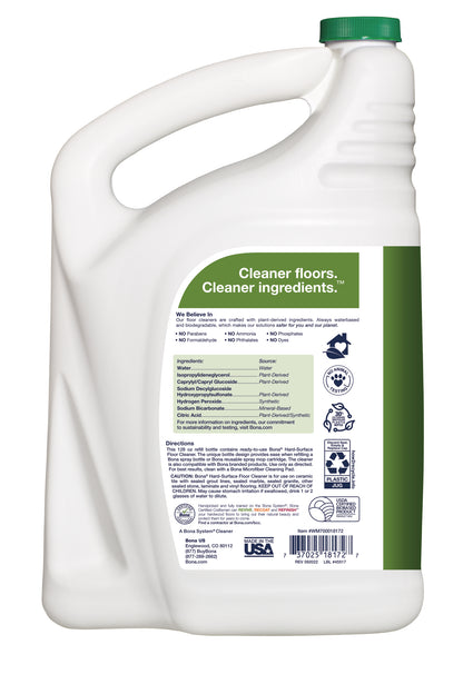 Bona® Multi-Surface Floor Cleaner, for Stone Tile Laminate and Vinyl LVT/LVP Refill 128 fl oz