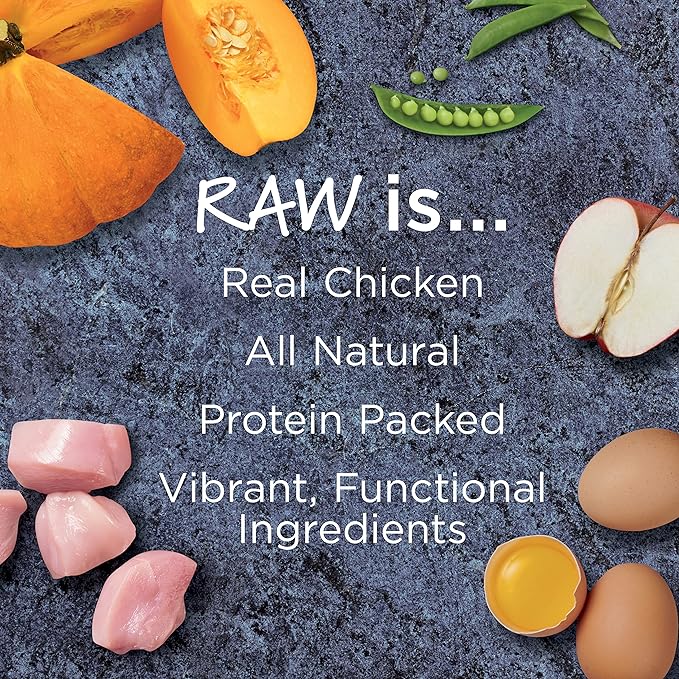 Instinct Raw Boost Gut Health Grain Free Recipe with Real Chicken Natural Dry Dog Food by Nature's Variety, 4 lb. Bag