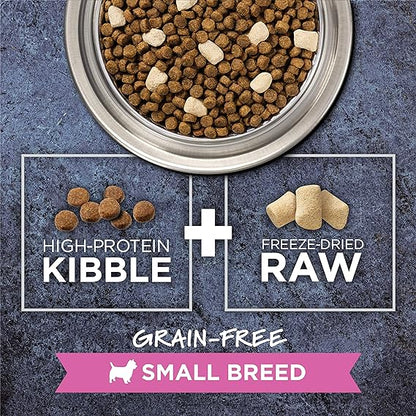 Instinct Raw Boost Small Breed Grain Free Recipe with Real Beef Natural Dry Dog Food, 4 lb. Bag