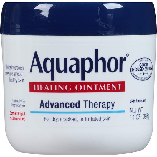 Aquaphor Healing Ointment Advanced Therapy Skin Protectant, 14 Oz Jar
