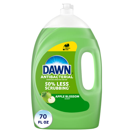 Dawn Ultra Antibacterial Liquid Hand Soap, Apple Blossom Scent, 70 fl oz