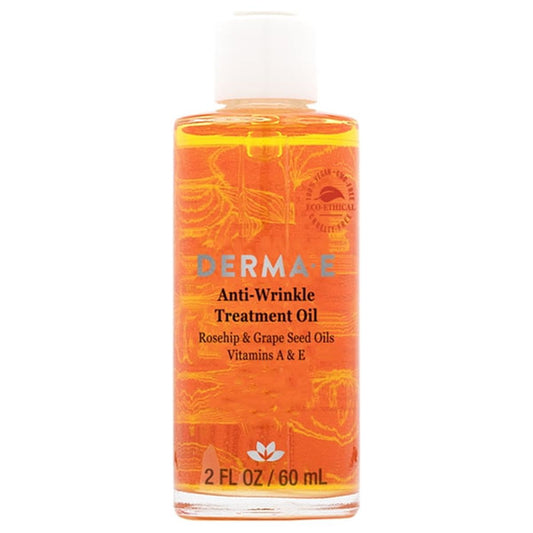 Derma E Anti-Wrinkle Retinol Facial Oil with Rosehip, Grape Seed, Vitamin E, Vegan Skin Care, 2 oz