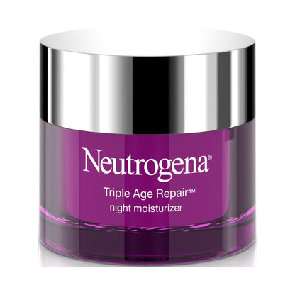 Neutrogena Triple Age Repair Anti-Aging Night Face Moisturizer, 1.7 oz