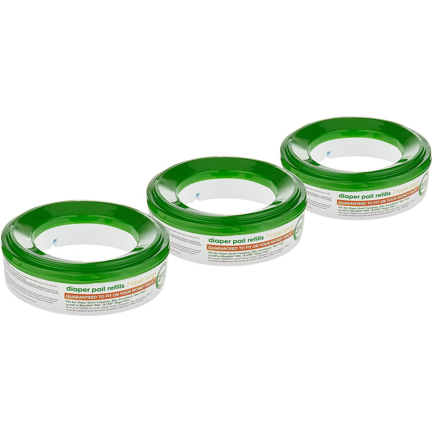 Nursery Fresh® Diaper Pail Refills, Holds Up To 816 Diapers, 3 Count