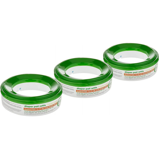 Nursery Fresh® Diaper Pail Refills, Holds Up To 816 Diapers, 3 Count