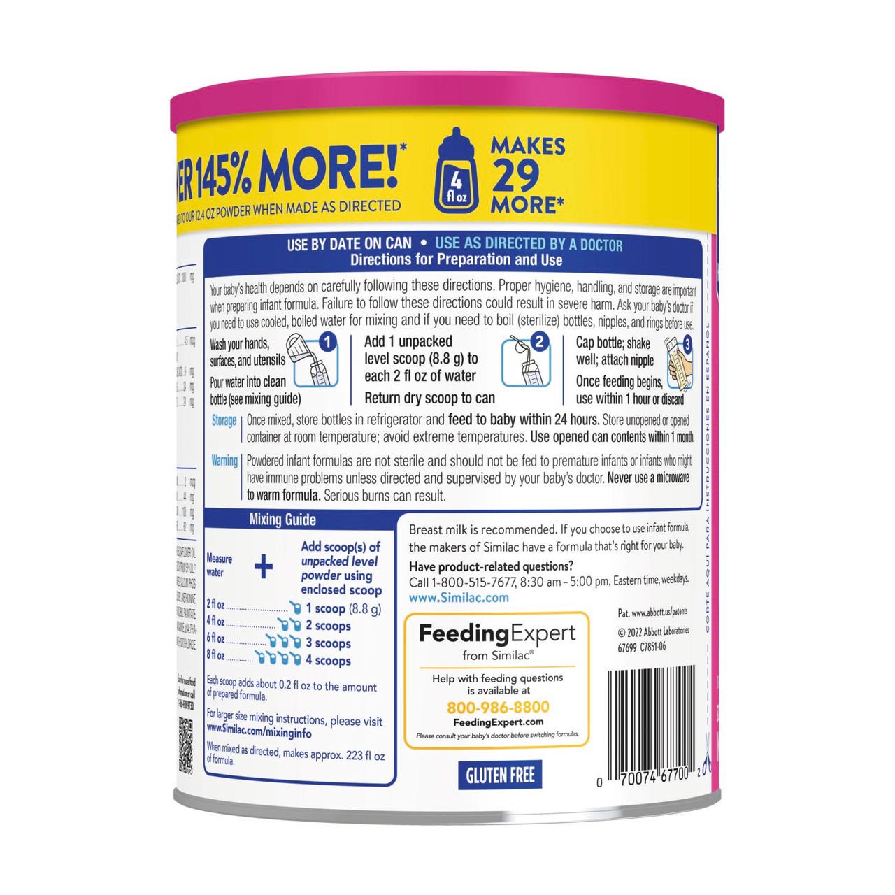 Similac Soy Isomil Powder Infant Formula, 30.8-oz Can