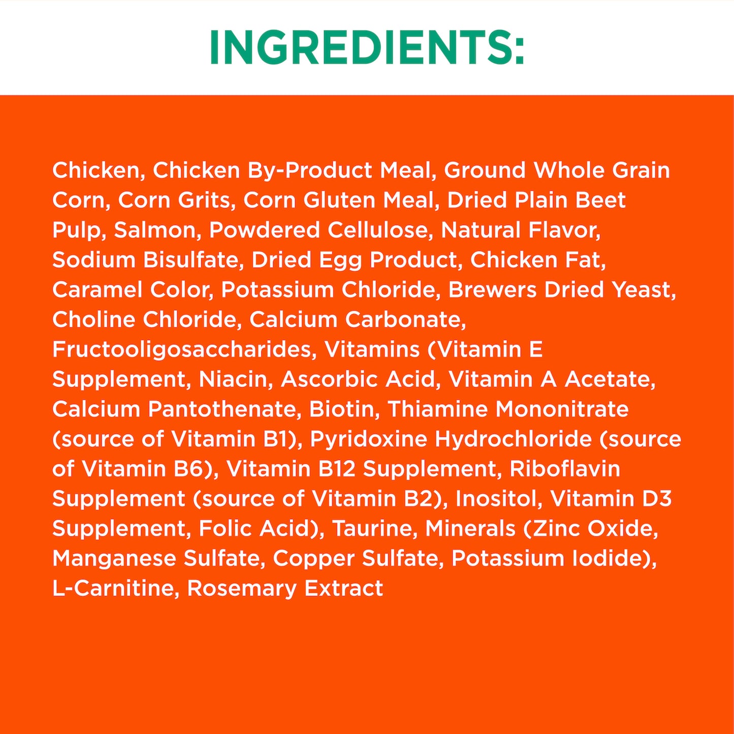 Iams Proactive Health Adult Hairball Care Dry Cat Food With Chicken And Salmon, 7 Lb. Bag
