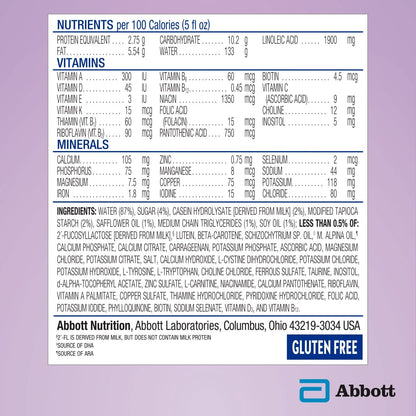 Similac Alimentum with 2’-FL HMO Hypoallergenic Infant Formula, for Food Allergies and Colic,* Suitable for Lactose Sensitivity, Ready-to-Feed Baby Formula, 32-fl-oz Bottle