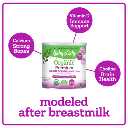 Baby's Only Organic - Infant Formula Organic 2 Premium Dairy - Case Of 6-21 Ounces